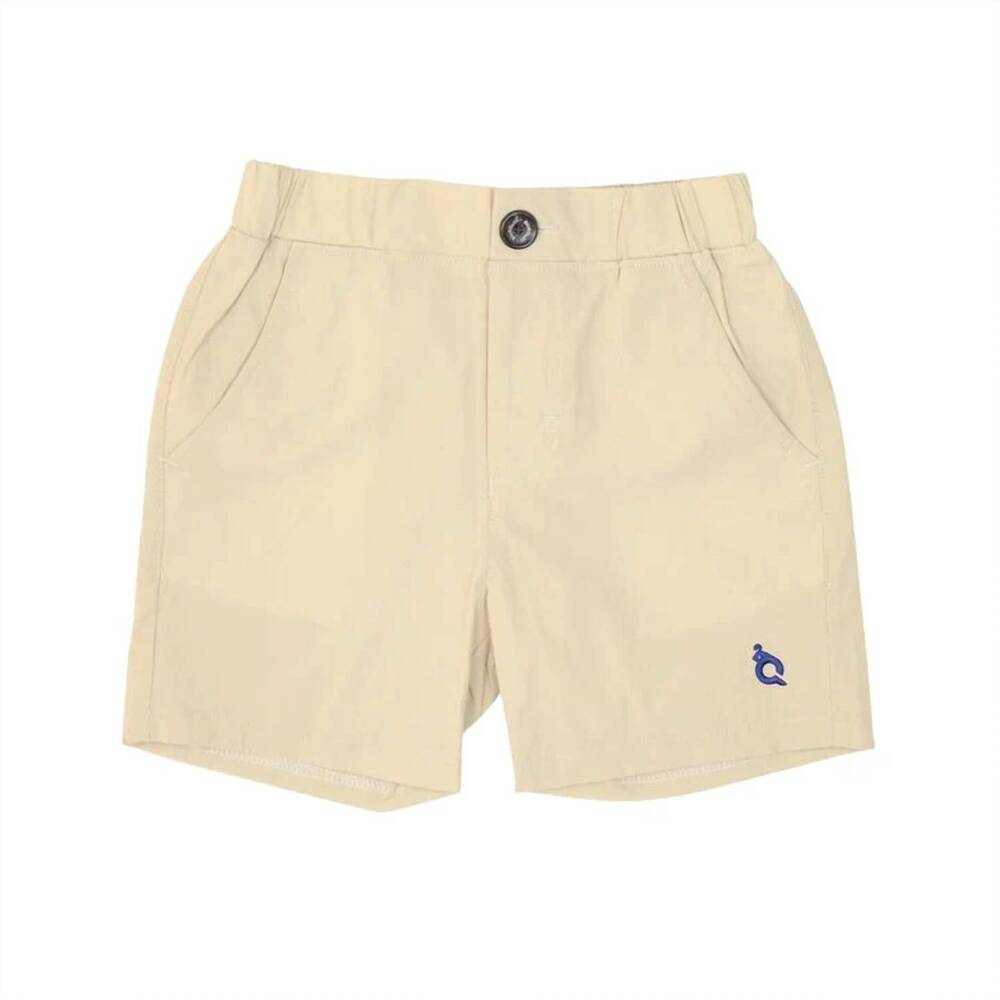 NEW BLUE QUAIL CLOTHING CO. kids' everyday shorts in light khaki